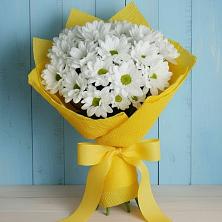 Букет цветов из:  Хризантемы в Дровяной