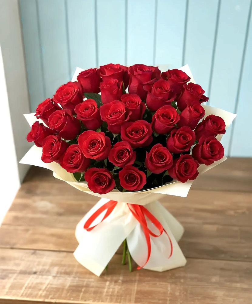 Букет 29 Красных роз в Дровяной