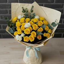 Букет цветов из:  Розы в Дровяной