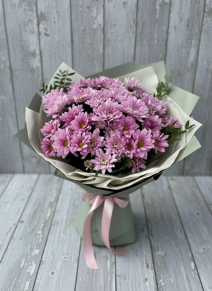 Букет цветов из: Хризантемы в Дровяной