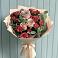 Букет цветов из: Гвоздики и Розы в Дровяной