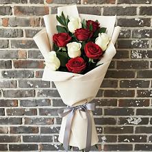 Букет цветов из:  Розы в Дровяной