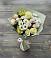 Букет цветов из: Альстромерии, Розы и Хризантемы в Дровяной