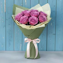 Букет Розы Фёрст Леди в Дровяной