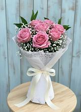 Букет цветов из:  Розы в Дровяной