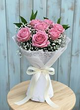 Букет цветов из:  Розы в Дровяной