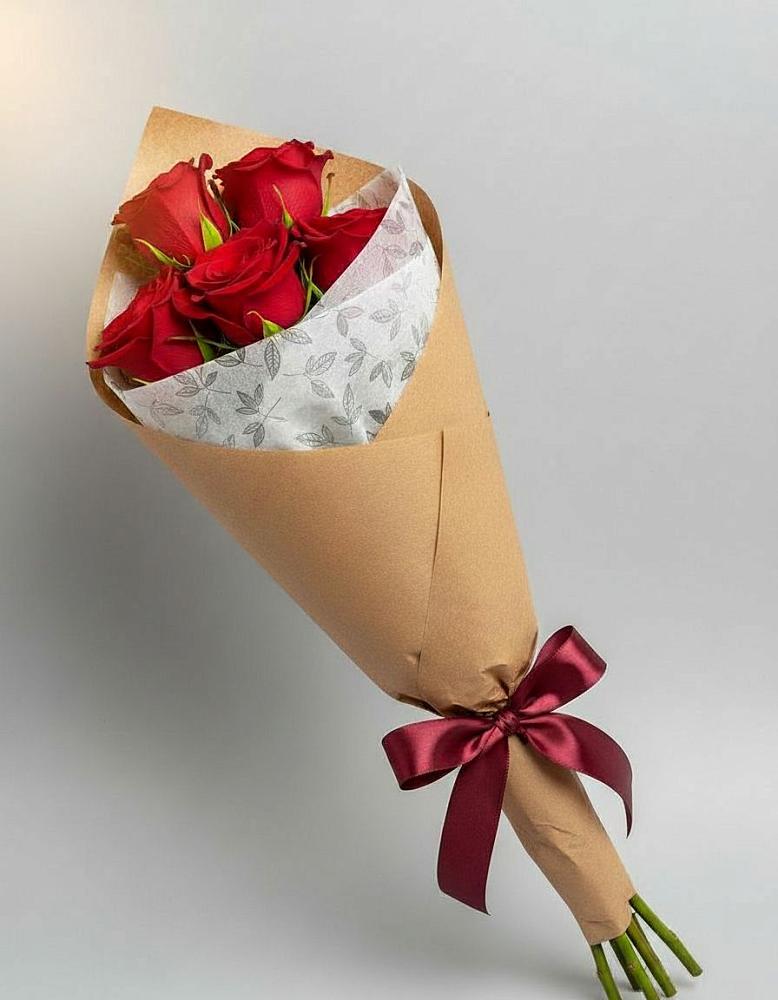 Букет цветов из: Розы в Дровяной
