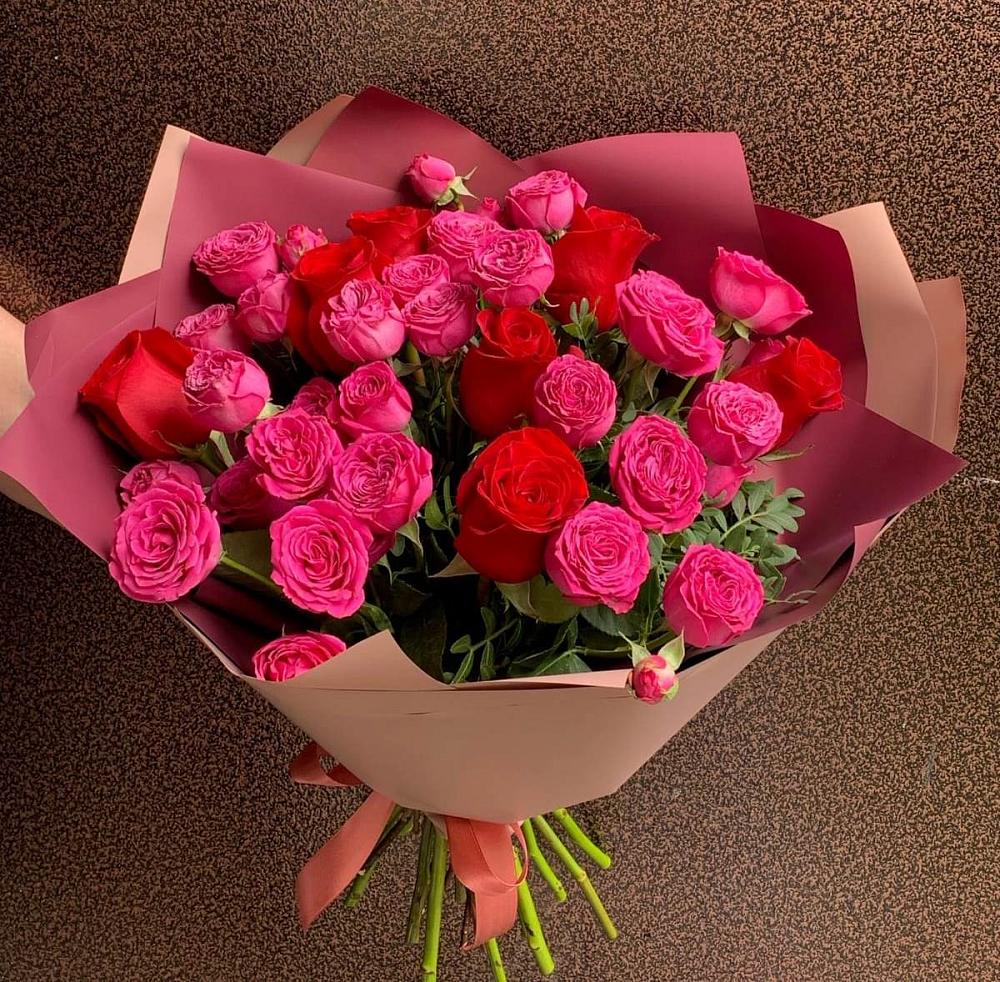 Букет В объятьях нежности в Дровяной