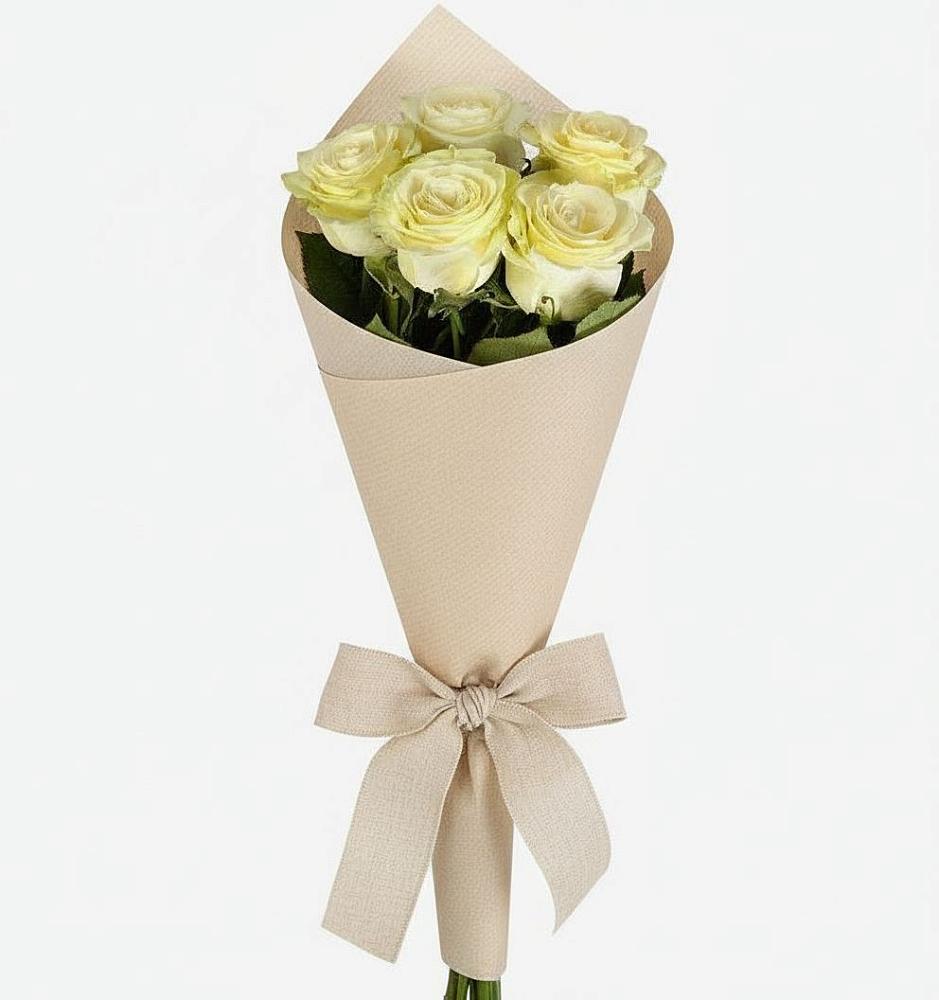 Букет цветов из: Розы в Дровяной