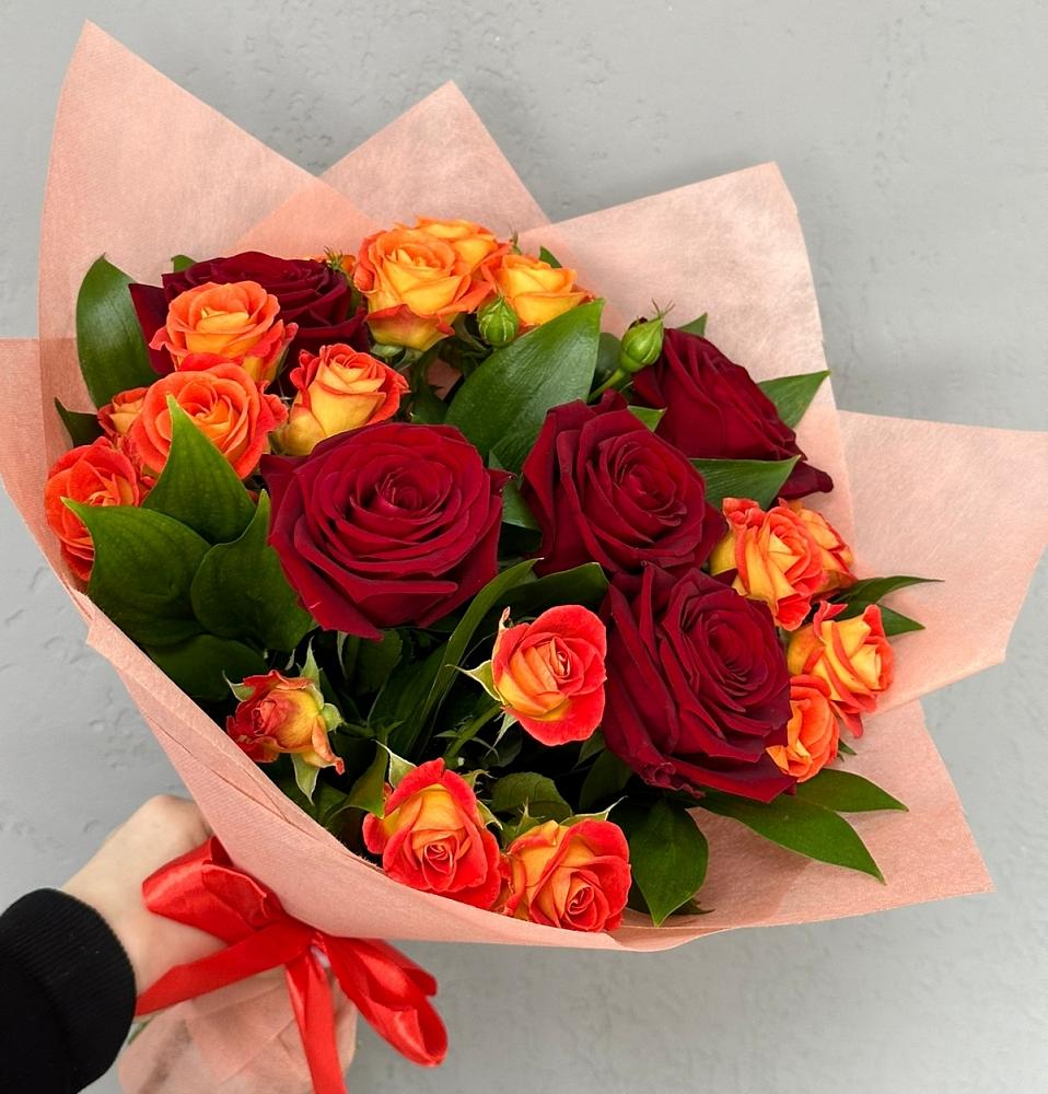 Букет Любовь и восторг в Дровяной