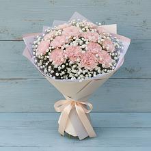 Букет цветов из:  Гвоздики в Дровяной