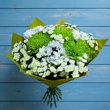 Букет цветов из:  Хризантемы в Дровяной