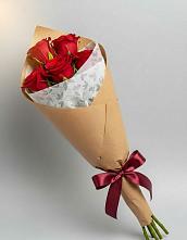 Букет цветов из:  Розы в Дровяной