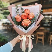 Букет цветов из:  Розы в Дровяной