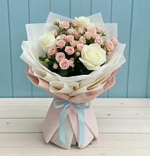 Букет цветов из:  Розы #REPLACE_PRED# Дровяной