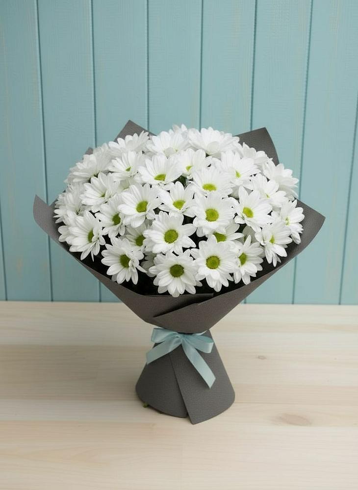 Букет цветов из: Хризантемы в Дровяной