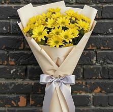 Букет цветов из:  Хризантемы в Дровяной
