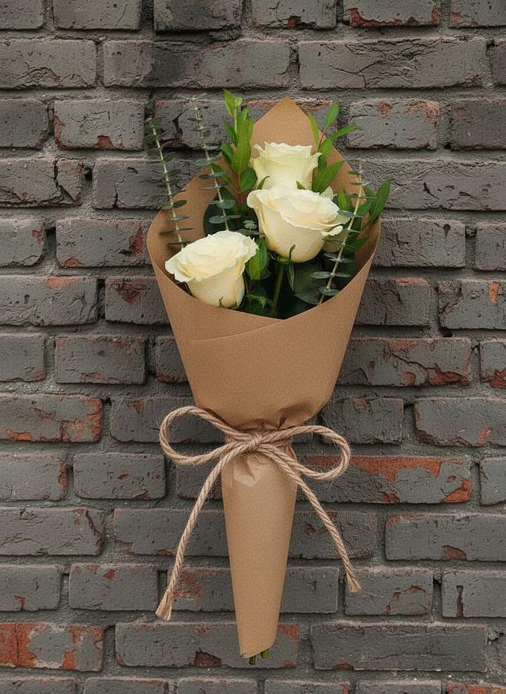 Букет цветов из: Розы в Дровяной