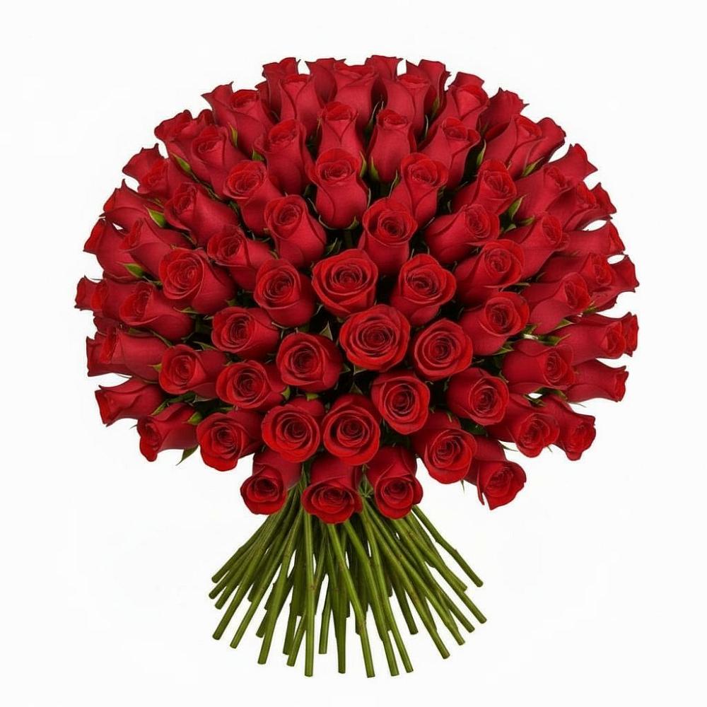 Букет Красные розы Чери Лав в Дровяной