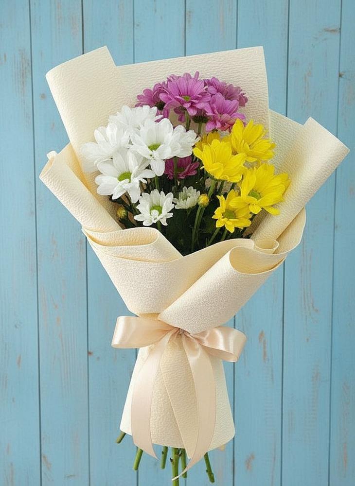 Букет цветов из: Хризантемы в Дровяной