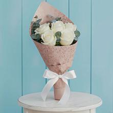 Букет цветов из:  Розы #REPLACE_PRED# Дровяной