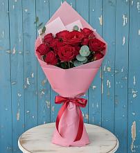 Букет цветов из:  Розы в Дровяной