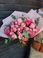 Букет цветов из:  Розы в Дровяной