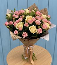 Букет цветов из:  Розы #REPLACE_PRED# Дровяной