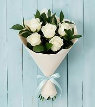 Букет цветов из:  Розы в Дровяной