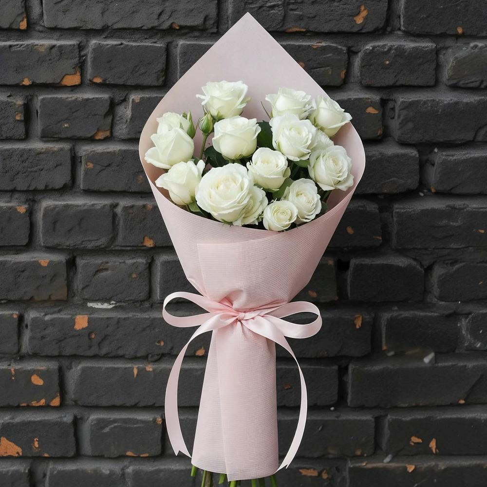 Букет цветов из: Розы в Дровяной