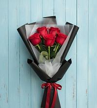 Букет цветов из:  Розы в Дровяной
