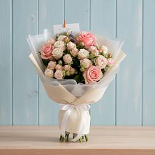 Букет цветов из:  Розы в Дровяной