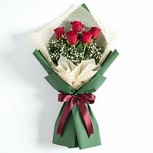Букет цветов из:  Розы в Дровяной