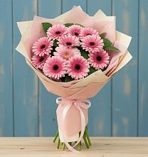Букет цветов из:  Герберы в Дровяной