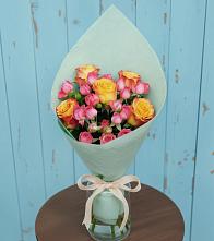 Букет цветов из:  Розы в Дровяной